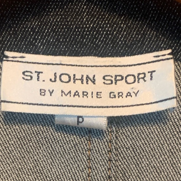 St. John Sport Denim Jacket - Picture 4 of 10